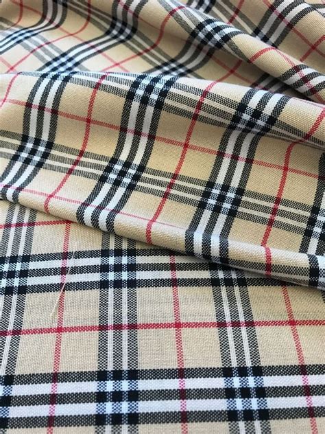 burberry cotton fabric|Burberry fabric by the yard.